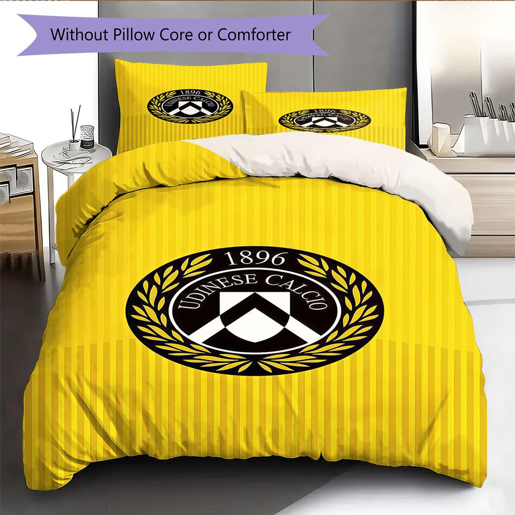 UDC Bedding Quilt Set Quilt Cover Pillowcase Home Decoration Birthday Gift (1 * duvet cover + 2 * pillowcase, without core)