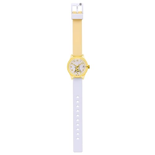 Citizen Q&Q Smile Solar Disney Collection Winnie the Pooh Watch, Solar-Powered, Analog, 10 ATM Water Resistant, Urethane Strap, R03A-514VK, Women's, W