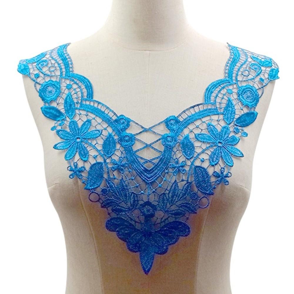 Handmade Neckline Collar Applique Elegant Hollow Out Trim DIY Sewing Supplies