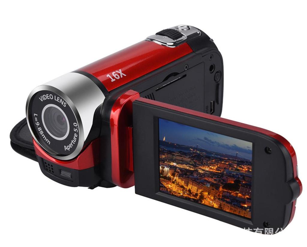 Bi-Lingual E-commerce 1080P Digital Camera for Students - 16MP HD D90