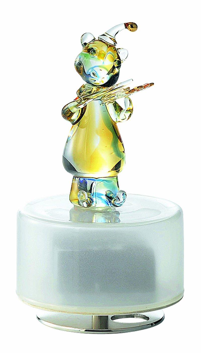 

Music Box Band Bear Violin Song: When You Wish Upon a Star OS-A02A