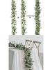 Vigne de rotin cache-tuyau de climatiseur pour arche de mariage et décoration extérieure