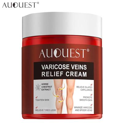Creme zur Linderung von Krampfadern, Vaskulitis, Phlebitis, Spinnenschmerzlinderung, Salbe, medizinisches Pflaster, Körperpflege, 80 g