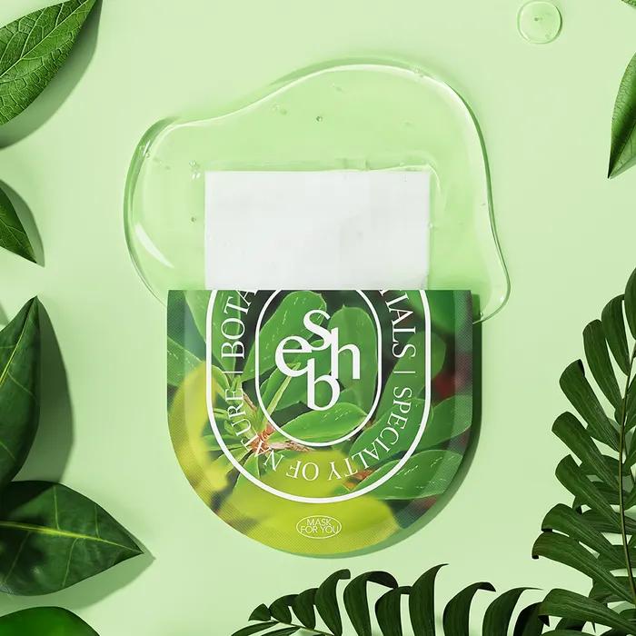 Knotful Pore Setting Cotton Mask 5 Pieces