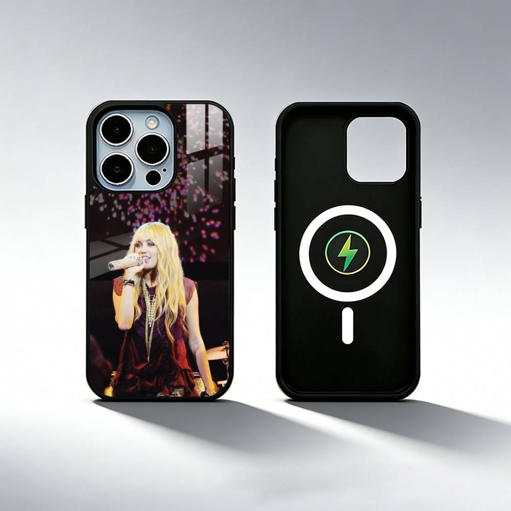 H-Hannah Montana Phone Case For iPhone17,16,15,14,13,12,11 Plus,Pro Max Magnetic For Magsafe Wireless Charging