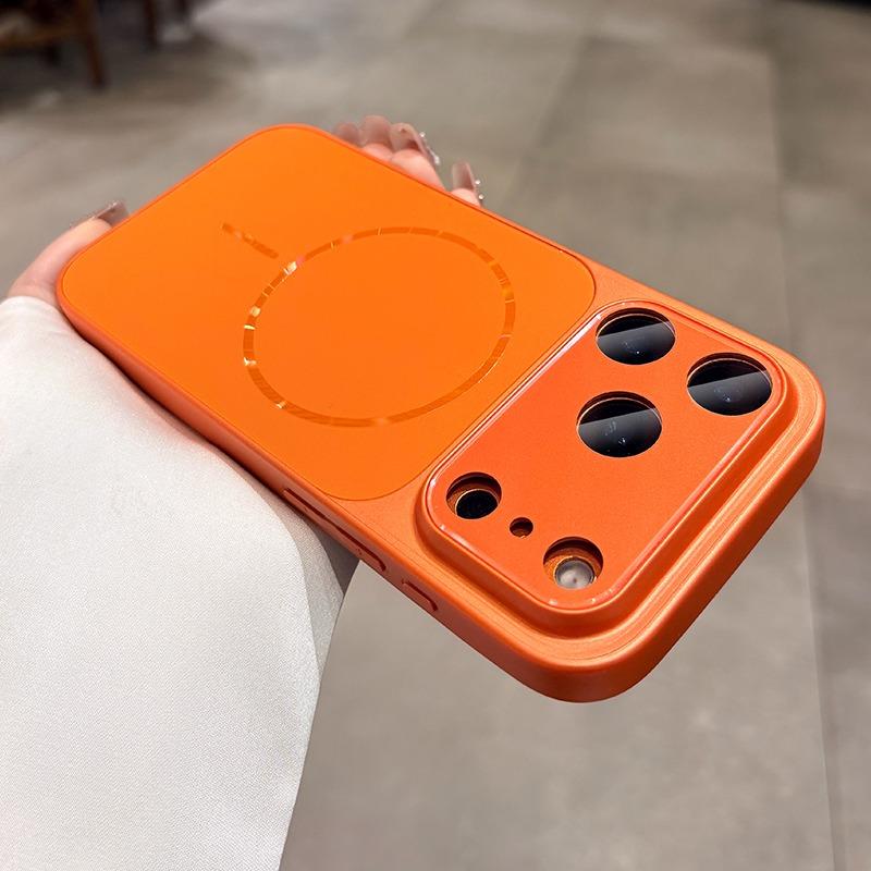 Mit Kamera-Steuertaste Matt Magnetisch Magsafe Hülle Für iPhone 17 Pro Max 16 15 14 13 Großes Fenster PC Stoßfeste Abdeckung