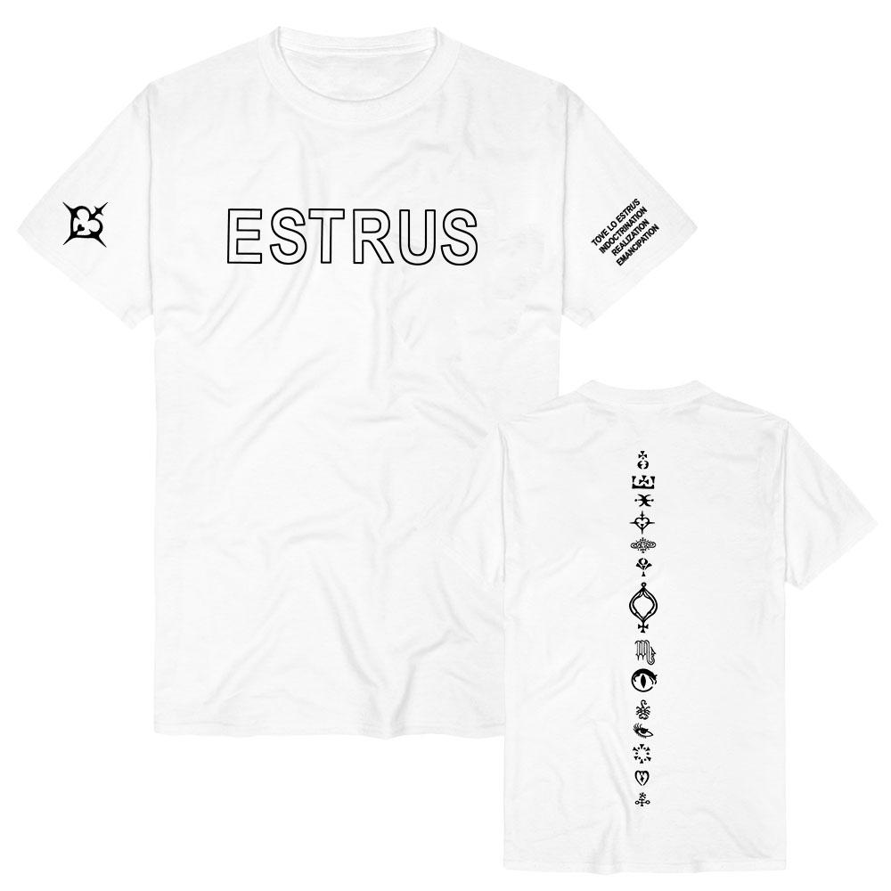 Tove Lo ESTRUS Album Tee Unisex Streetwear Summer Short Sleeve Men/Women T-shirt Fashion Loose Graphic Print Tshirt Merch Female