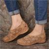 New women's shoes, women's shoes hollow wedge heel large size women's single shoes