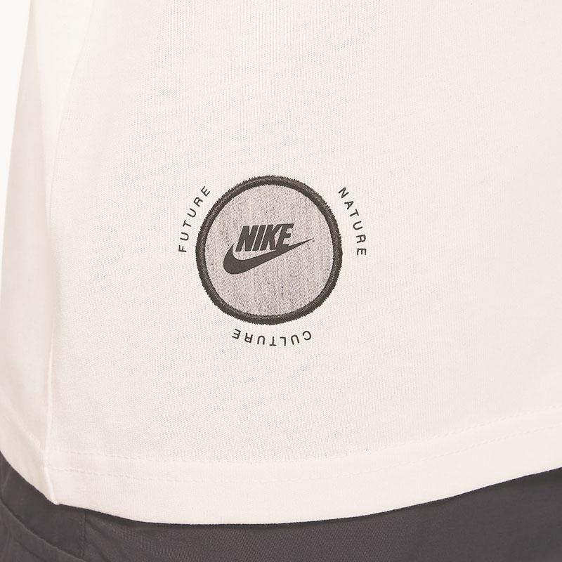 Nike Sportswear Contrast Pocket Crew Neck Short Sleeve T-Shirt Men Tops White DJ1342-901