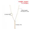 European and American New Jewelry, Simple and Fashionable Double Necklace, Metal Circle Long Pendant Necklace