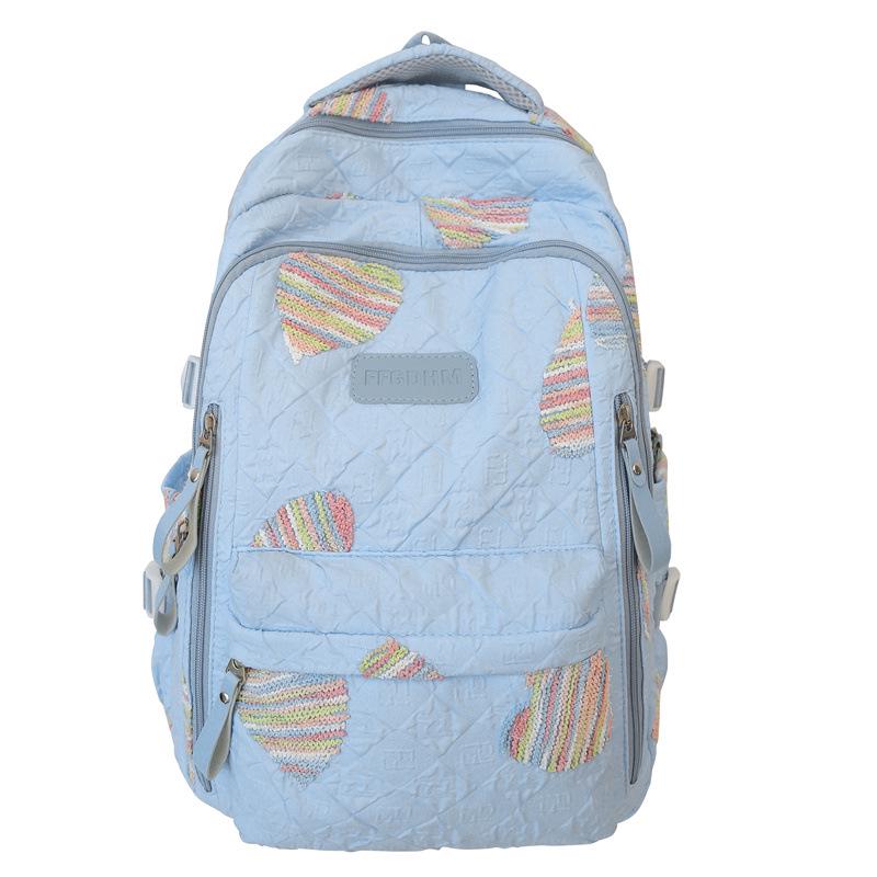 High-Capacity Soft Girl Japanese-Style College Backpack