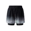 Men's Quick-Dry Swim Trunks: Double Layer, Anti-Embarrassment, Breathable Mid-Length Beachwear for Running and Hot Springs.