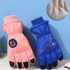 Winter Children Waterproof Windproof Gloves Cartoon Snow Sports Skiing Snowboard Cold Weather Road Cycling Necessaries