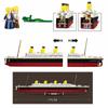 Titanic RMS Cruise Boat Ship City Model Building Blocks DIY Figures Technical Bricks Educational Toys for Children Kids Gifts