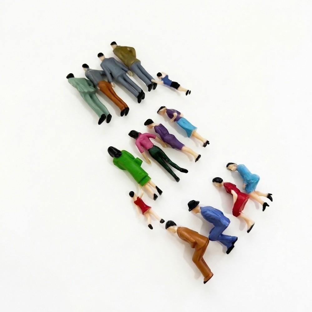 10pcs 1:25 1:30 1:50 1:75 1:87 Scale Miniature Landscape Figurines  DIY Handmade
