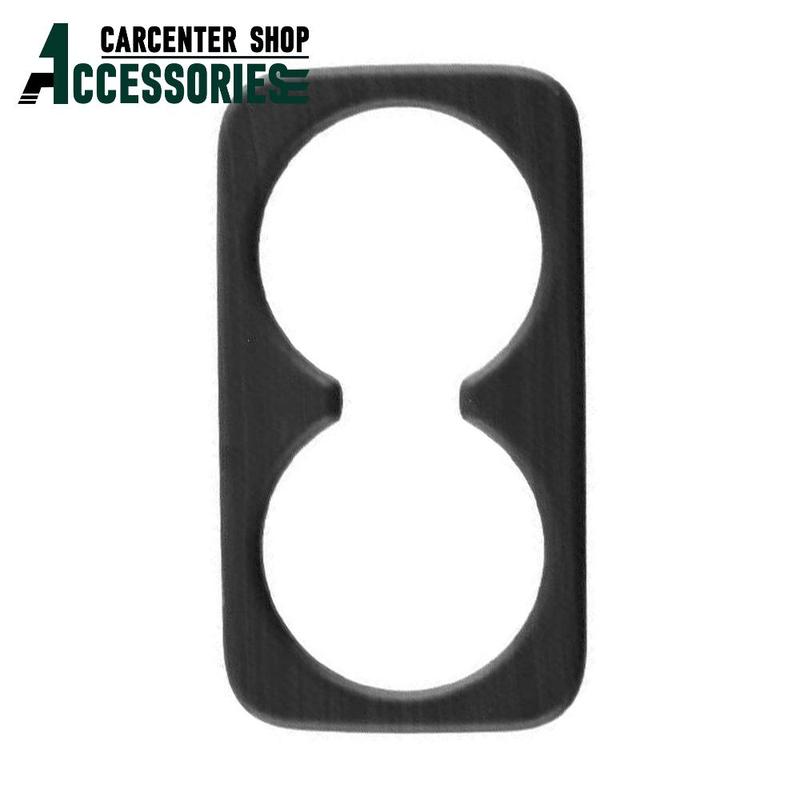 Black Wood Grain Rear Water Cup Panel Cover Trim Rear Water Cup Panel Cover Trim for Nissan Qashqai J12 -2024