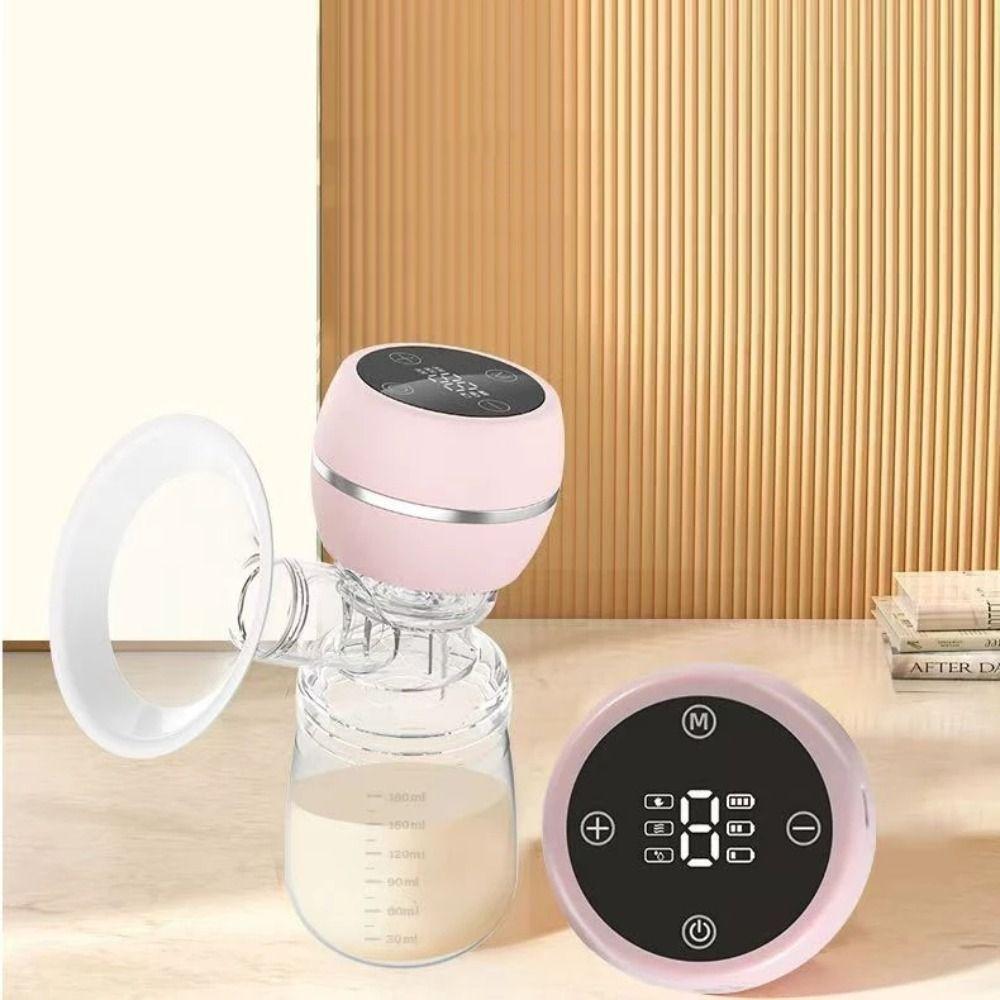 With LED Screen Electric Breast Pump Machine Breastfeeding Milk Extractor