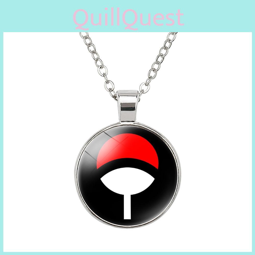 Unisex Naruto Time Gem Pendant Necklace Minimalist Design Fashion Jewelry