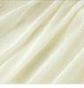 White Mesh Midi Skirt for Women - Elegant High Waist Drape Gentle Style