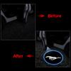 LED Car Door Welcome Lights Laser Projector Wireless Car HD Courtesy Lamp For Ford Mustang line Fiesta Escape Kuga Ecosport Ranger EXplorer stickers