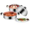 Cooker King Zheng Wang 28cm 3-Tier Stainless Steel Steamer
