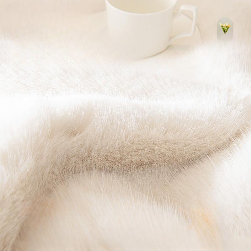 Sofa Cushion Winter Plush Cushion Thickened Light Luxury High-End Sofa Cover Full Covered