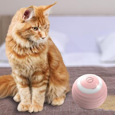 Automatic Cat Ball, Moving Toy for Indoor Cats, Bouncing Rolling Ball Cats' Instincts
