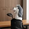 Wood Headcover Cute Furry Driver Fuzzy Exterior WildlifeThemed Club Cover for Driving