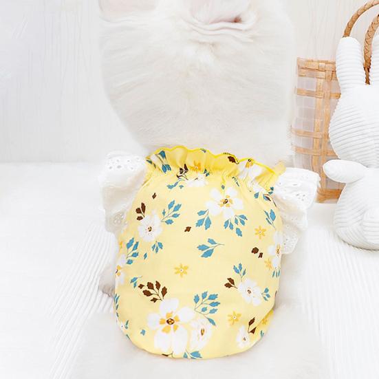 

Платье для собак, удобный дышащий пуловер без заусенцев, жилет для домашних животных, одежда без рукавов для щенков