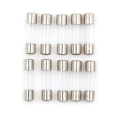 10Pcs Glass Tube Fuse 5Mm X 20Mm 1.6A T1.6A 250V Slow Blow 1.6Amps