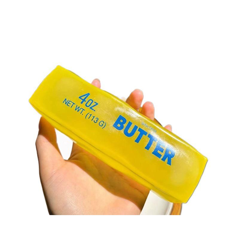 Decompression Stress Relief Squeeze Toy - Yellow Butter Stick Vaseline