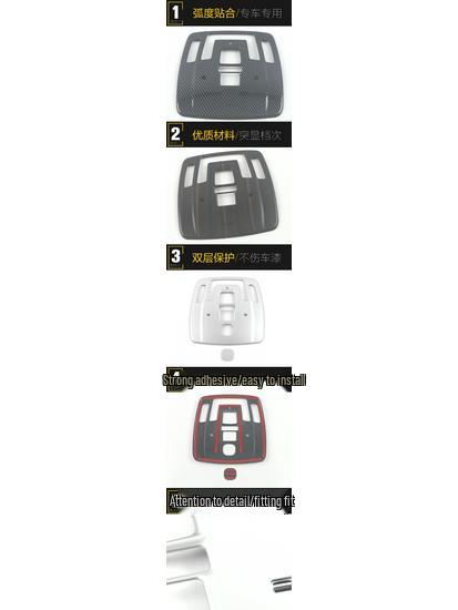 21 Sienna SIENNA Front Reading Light Decorative Frame & Mid-High Trim Sequin Cover Accessories