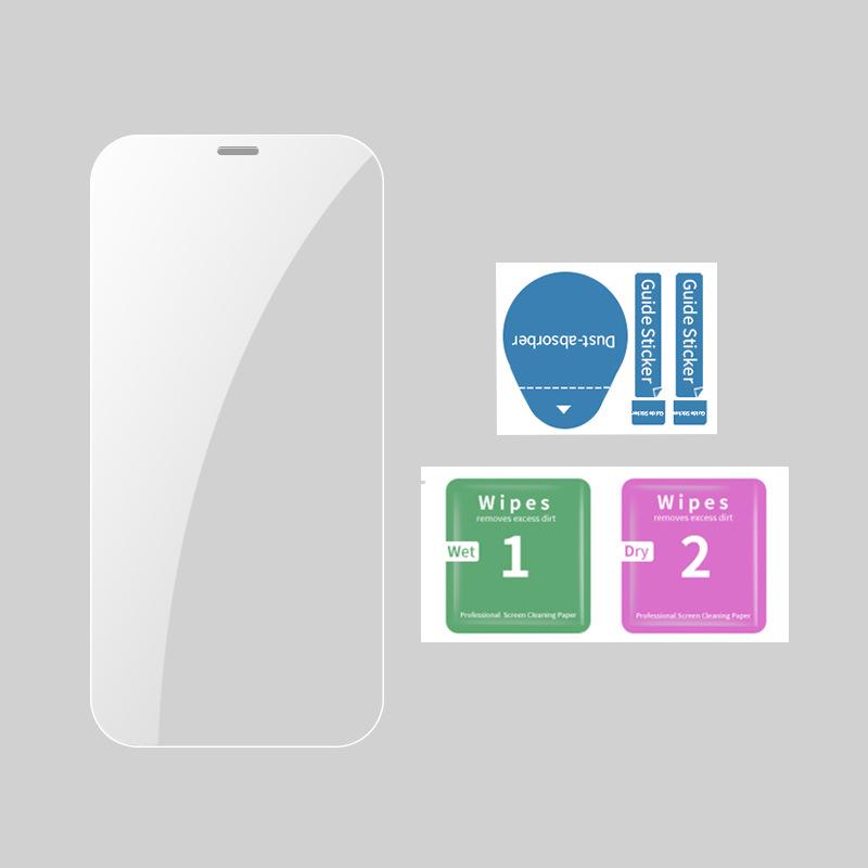 15 Pro White Tempered Glass Screen Protector: Compatible with iPhone 11, 12, 13, 14, and Max