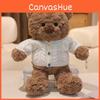 Plush Teddy Bear Stuffed With Cozy Sweater Soft Huggable Bedtime Companion Gift