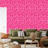Pink Leather Purple and Powder Pink Wallpaper for Living Room and Bedroom 50x1000