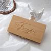 24/36/42/48 Grids Portable Bamboo Wood Square Nail Polish Palette Case Nail Art Painting Storage Box Empty Diy Nail Polish Glue
