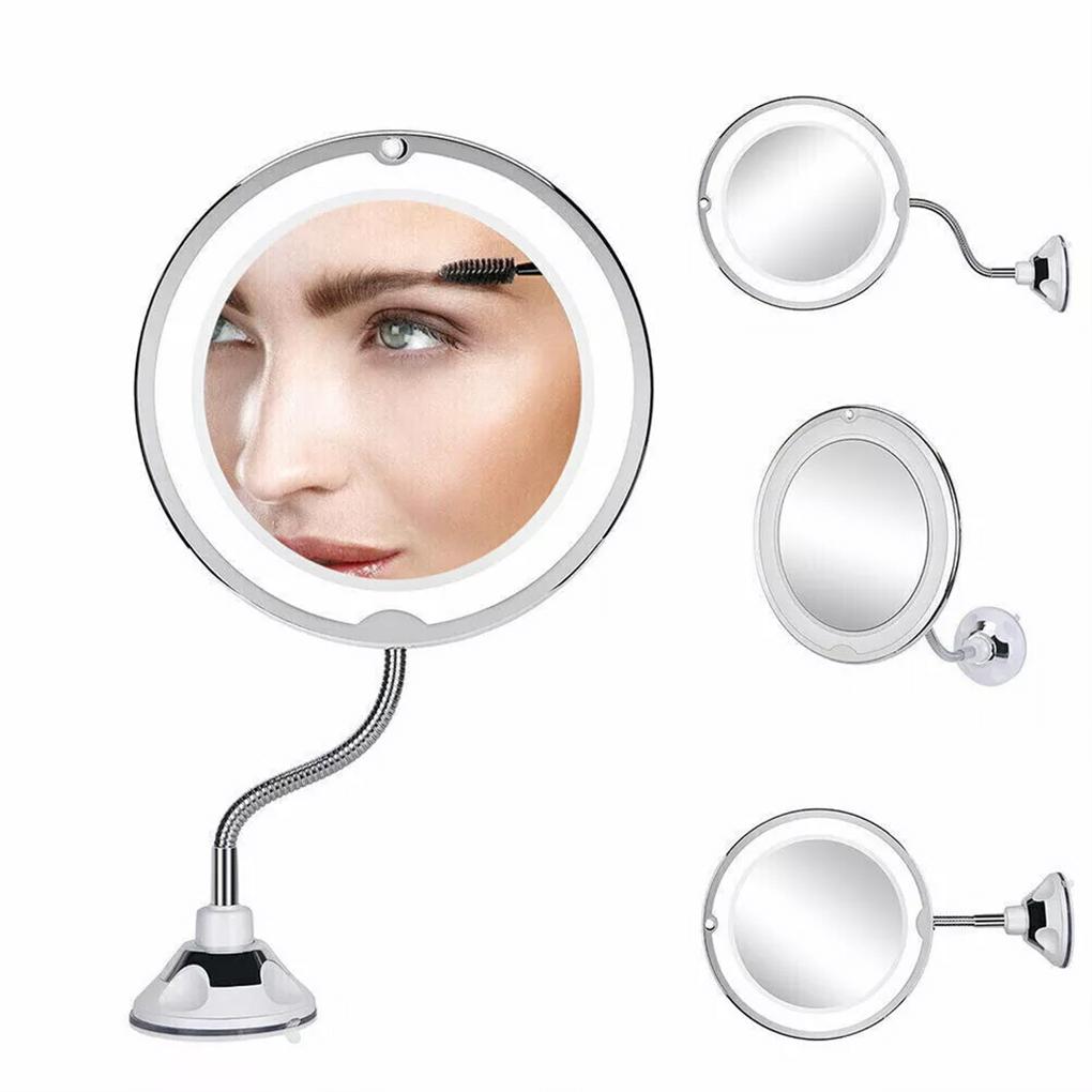 360 Swivel Cosmetic Mirror With Lights For Dressing Table 7. Easy Versatility Makeup Mirror With Led Light Magnifying Mirror