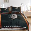 Halloween 2022 Michael Myers Poster Bettwäsche-Set Bettbezug Geschenk für Schlafzimmer, Enthält 1 Bettbezug und 2 Kissenbezüge, Ohne FüllungB565