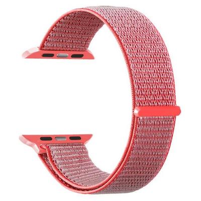 Bracelet - MY-MONTRE - Apple Style Smoke - Rose - Breathable Fabric - Compatible 42/44/45/49mm
