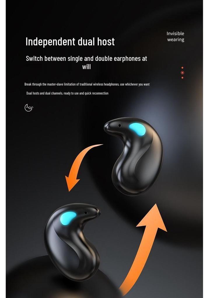 X55 Sleep Earbuds: Mini, Painless, High-Quality Sound, Bluetooth 5.4, Universal, Ultra-Long Battery Life