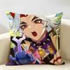 Arataki Itto Genshin Impact Cushion Cover Natural Linen Organic Fabric DoubleSided Printing Room Sofa Decor Pillow Case