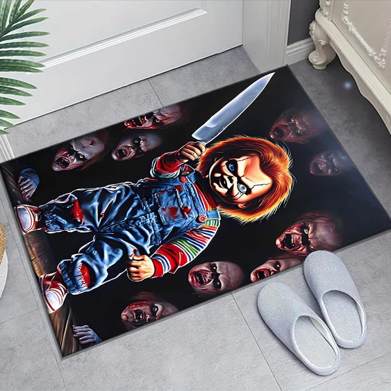 1pc Chucky2 Design Area Rug - Non-Slip, Soft & Cozy Floor Mat for Living Room, Bedroom, Office - Indoor/Outdoor Decorative Carpet