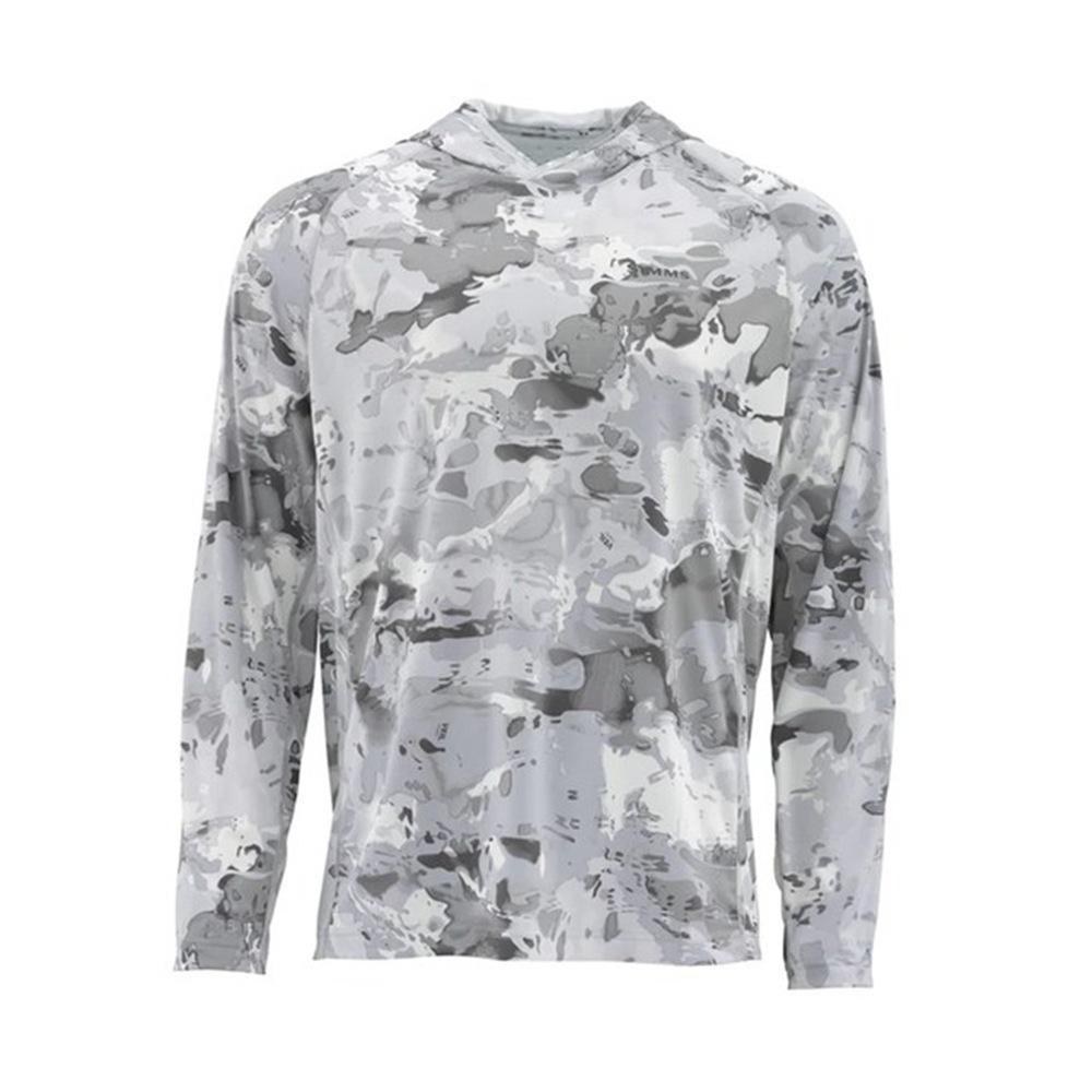 Cross-border SIMMS fishing suit UPF50 long-sleeved hoodie quick-drying breathable sunscreen clothes Luya outdoor T-shirt new