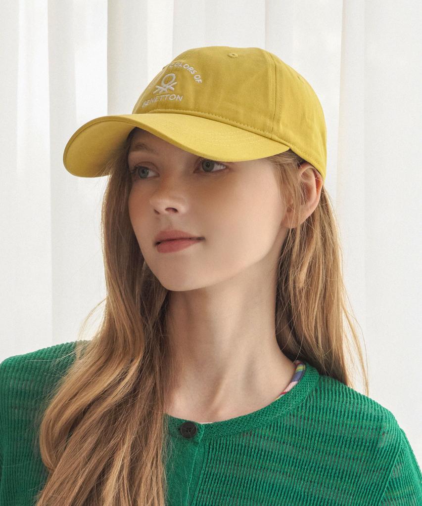 Benetong Casual Ball Cap Yellow