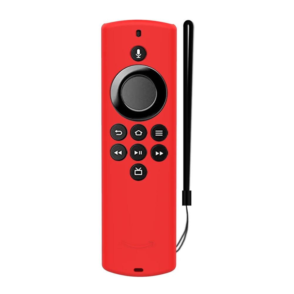 Remote Control Silicone Cover for Amazon Alexa Fire TV Stick Lite Controller Shell TV Sleeve Protective Case Housing Replacement