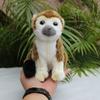 H19Cm Realistic Squirrel Monkey Plush Toy Adorable Plush Monkey Wildlife Doll Kids Girl Birthday Gift
