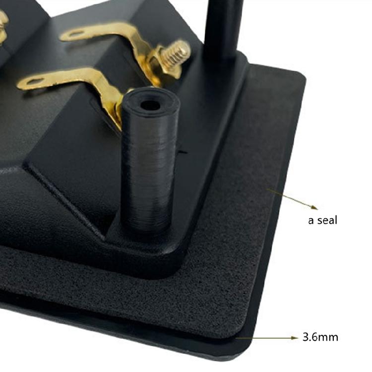 Live Speakers Terminal Box 4 Copper Binding Post Cable Connector Terminal