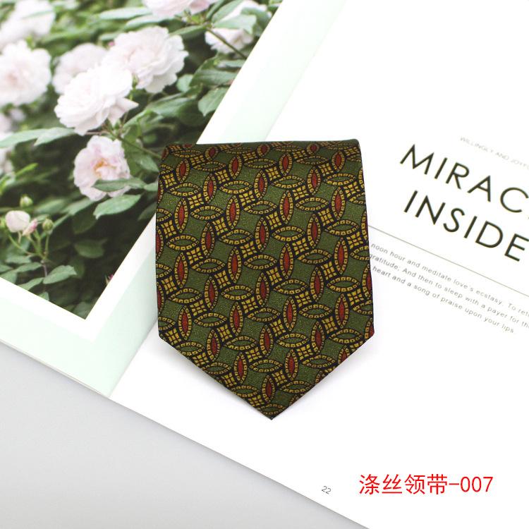 9cm Bedruckte Herrenkrawatte, Business Casual Britische Anzugkrawatte