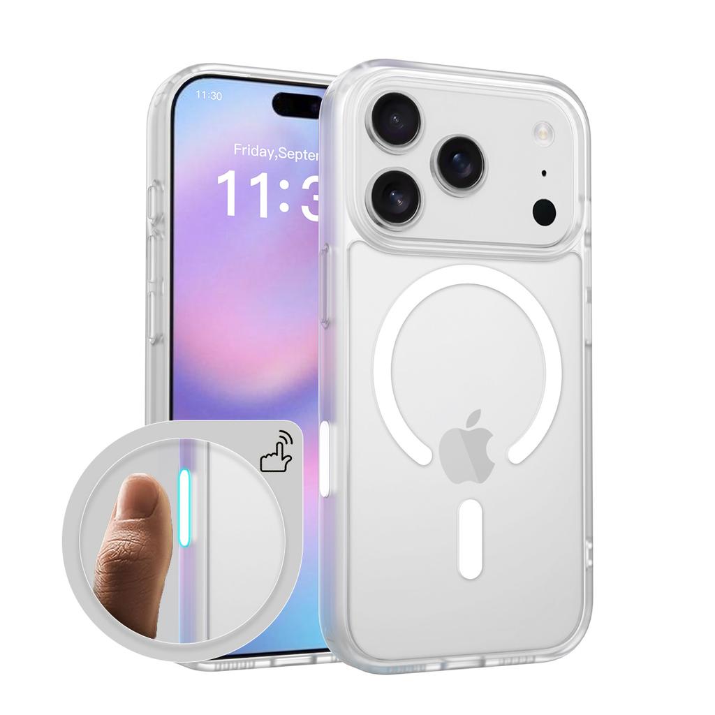 Luxury Magnetic Magsafe Wireless Charging Phone Case for IPhone 17 Air 16 15 14 13 12 Pro Max Candy Color Skin Feel Case