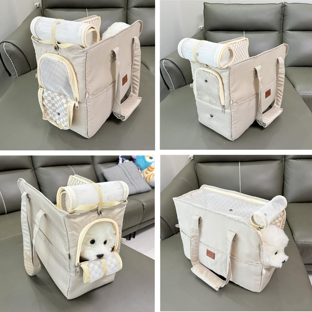 Portable Pet Cat ShoulderHandbag Pet Dog Carrier Bag Car Seat Nonslip Dog Carriers Safe,Puppy Cat Pet Bed Chihuahua Pet Products